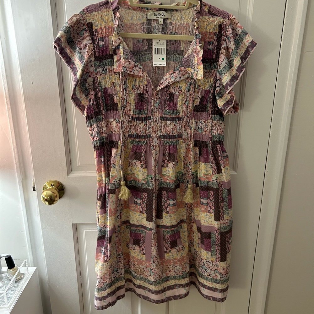Sea Multicolor Floral Dress. FINAL OFFER